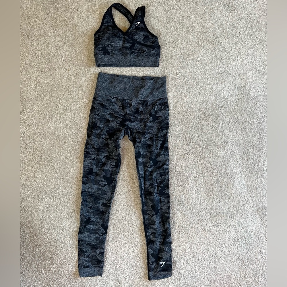 Gymshark Camo Set